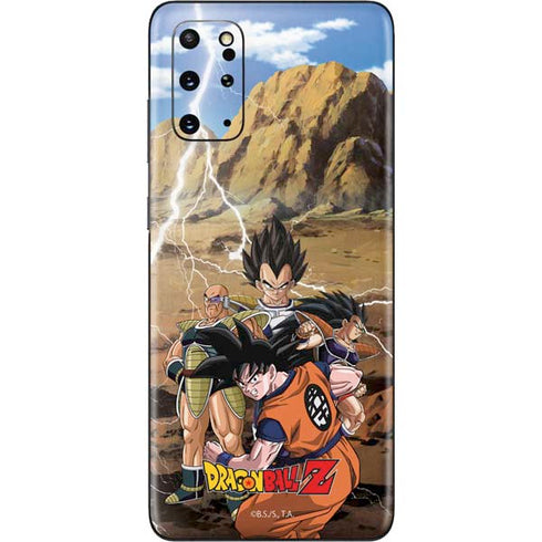 Dragon Ball Z Goku Versus Saiyans Galaxy S20 Plus Skin